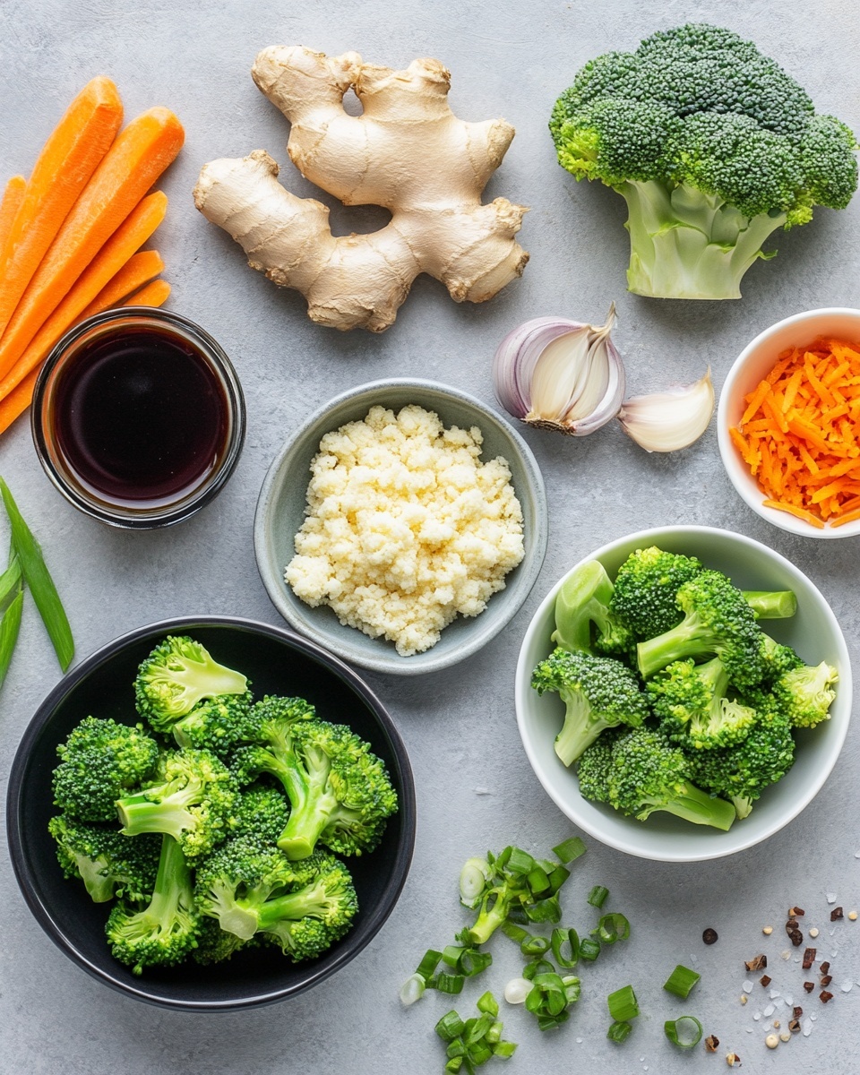 A white bowl filled with two main layers, the bottom layer is plain white rice covering half of the bowl, and on top on the right side, a mix of cooked ground meat pieces in brown sauce, bright green broccoli florets, thin orange carrot strips, and small green onion slices, all sprinkled with small white sesame seeds. The bowl sits on a white marbled surface, with a blurred striped cloth in the background, and a pair of wooden chopsticks resting nearby. photo taken with an iphone --ar 4:5 --v 7