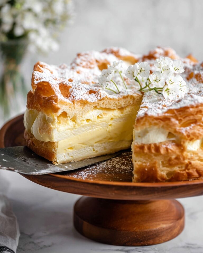 Karpatka (Polish Carpathian Cream Cake) Recipe