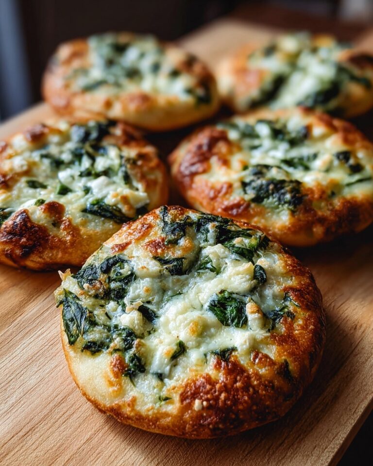 Easy Spinach Cottage Cheese Flagels Recipe