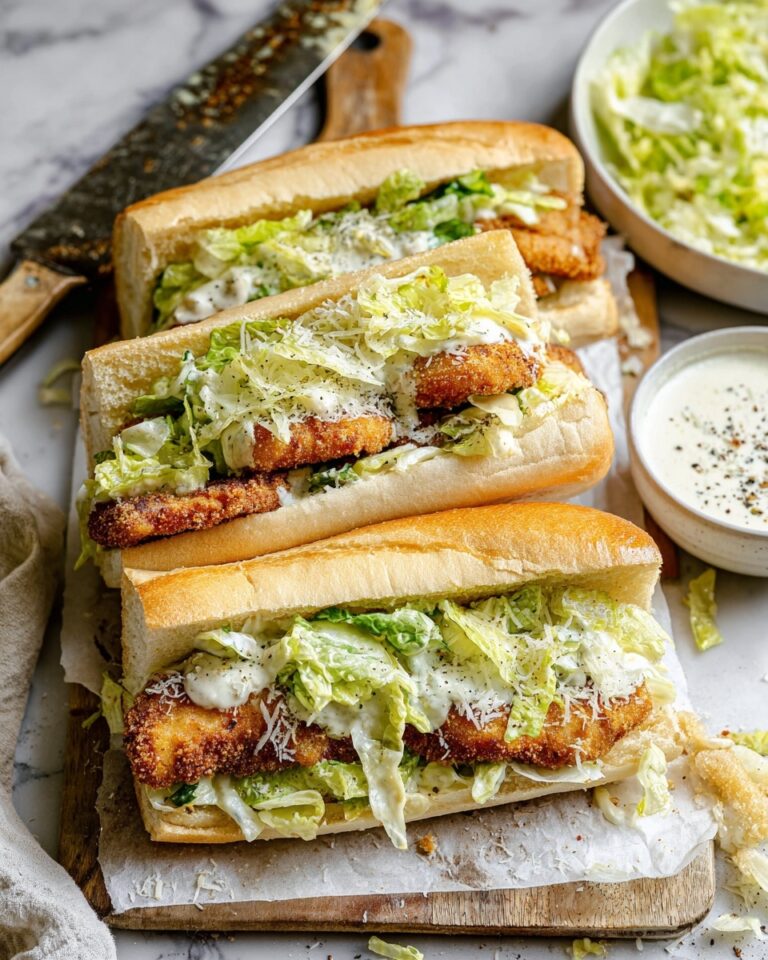 Chicken Caesar Sandwiches Recipe
