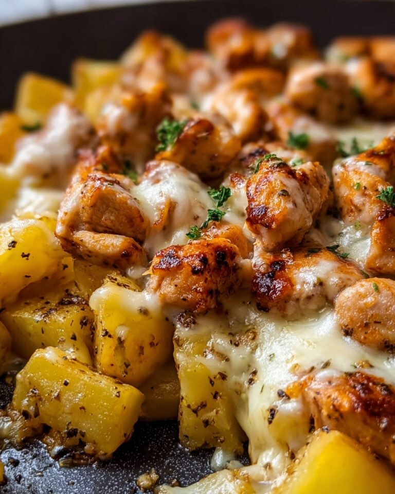 Garlic Parmesan Chicken and Potatoes One-Pan Dinner Recipe