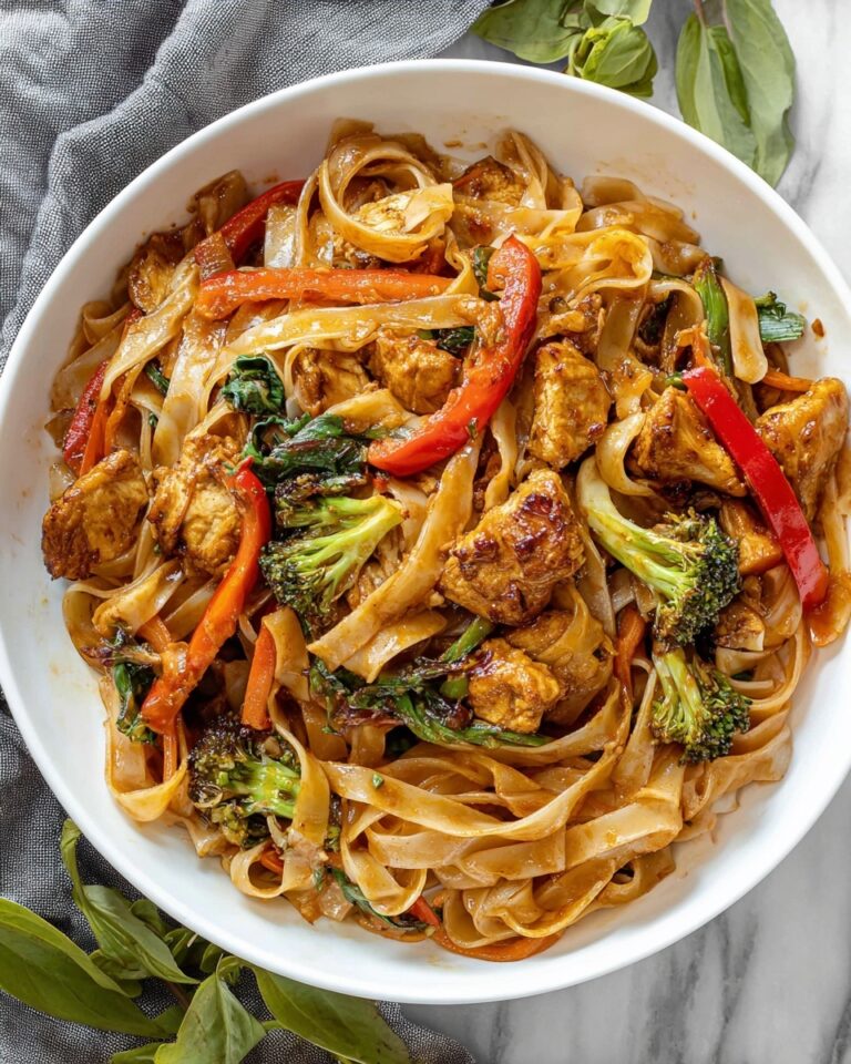 Drunken Noodles (Pad Kee Mao) Recipe