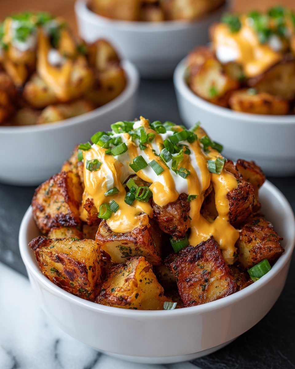 Cheesy Taco Potatoes Recipe