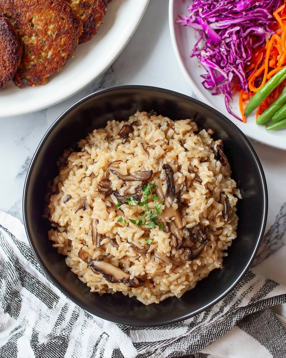 Japanese Mushroom Rice (Kinoko Gohan) Recipe