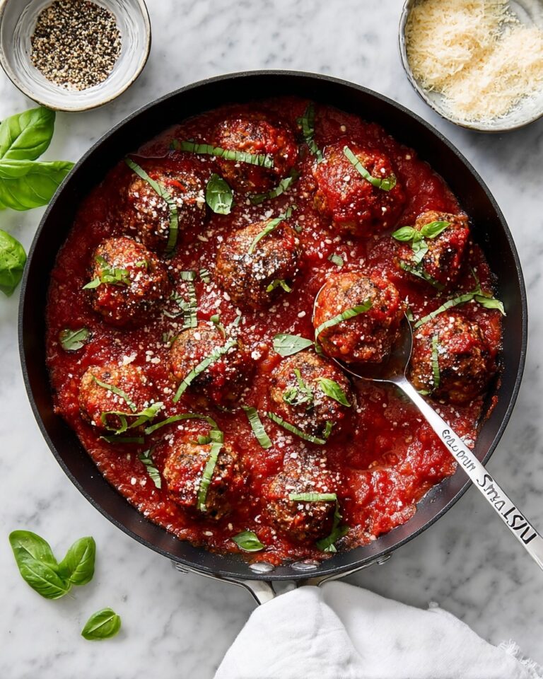 Baked Italian Meatballs Recipe