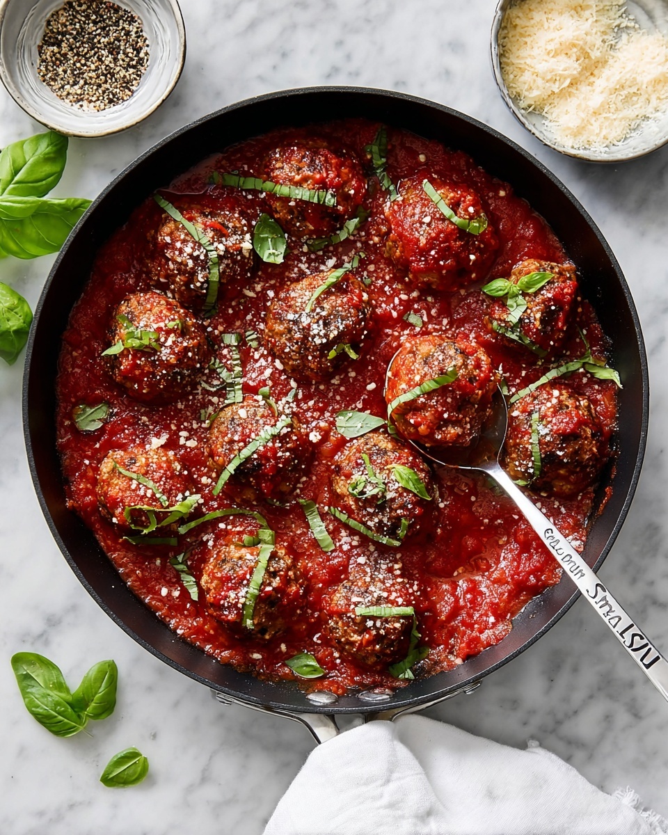 Baked Italian Meatballs Recipe