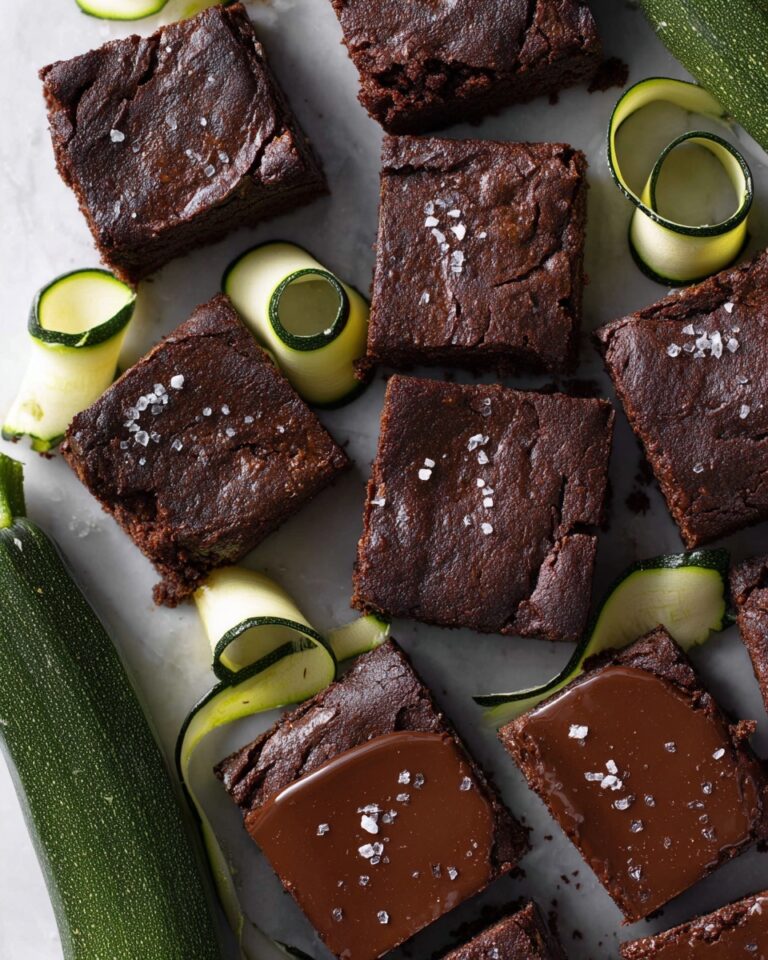 Zucchini Brownies with Rich Chocolate Frosting Recipe