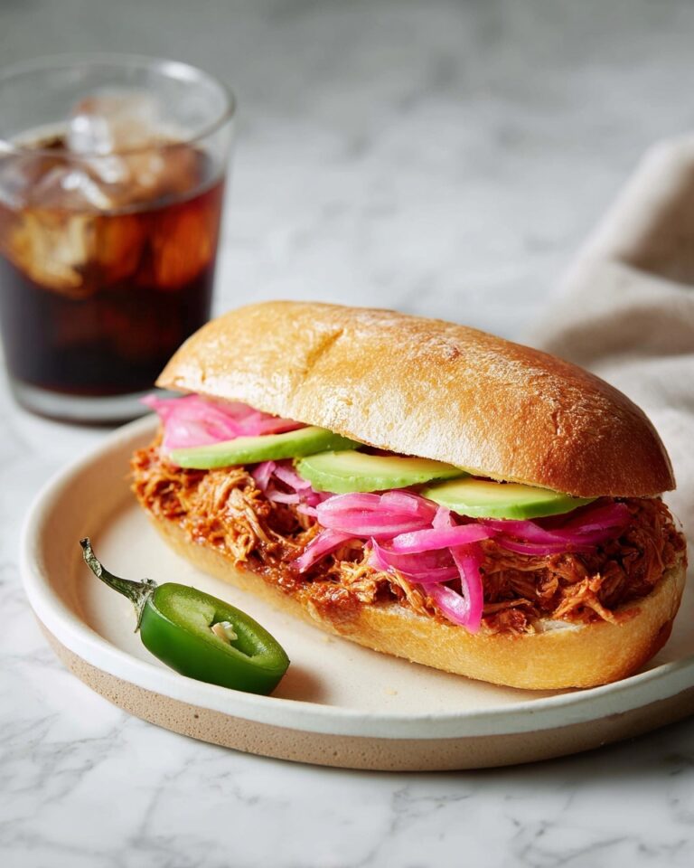 Tortas De Cochinita Pibil Recipe