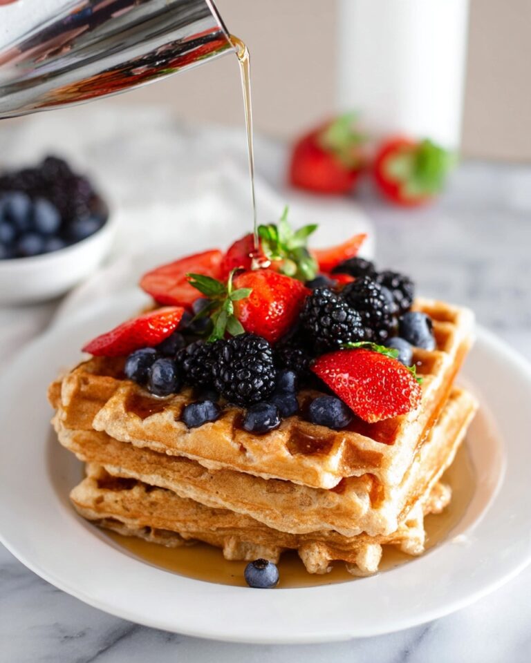 Homemade Freezer Waffles Recipe