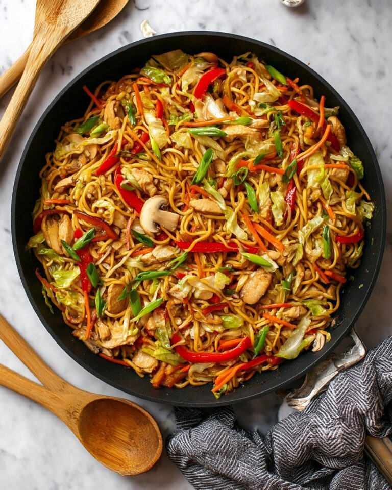 Chicken Yakisoba Recipe