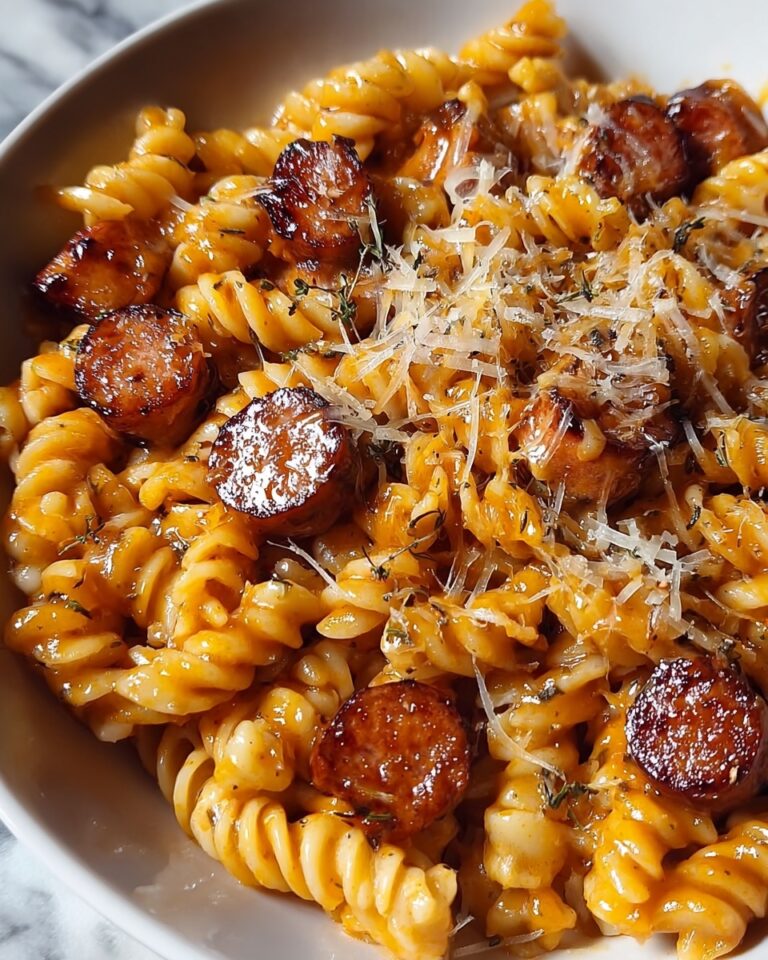 One-Pot Bold Honey BBQ Sausage Pasta Recipe