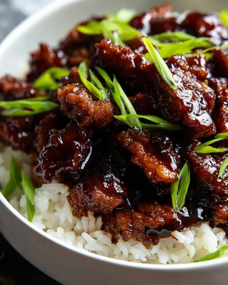 Sticky Honey Garlic Pork Recipe